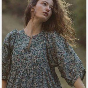 Trovata Paola Dress size small - Sea Mist Ditsy - NWT